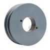 Cast Iron 4" Dual Groove Pulley 2 Belt A Section