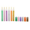 12pcs Nail Polish Pens Multiple Colors Quick Drying DIY Nail