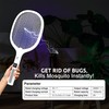 WBM SMART 2 in 1 Electric Bug Zapper, Mosquitoes Trap