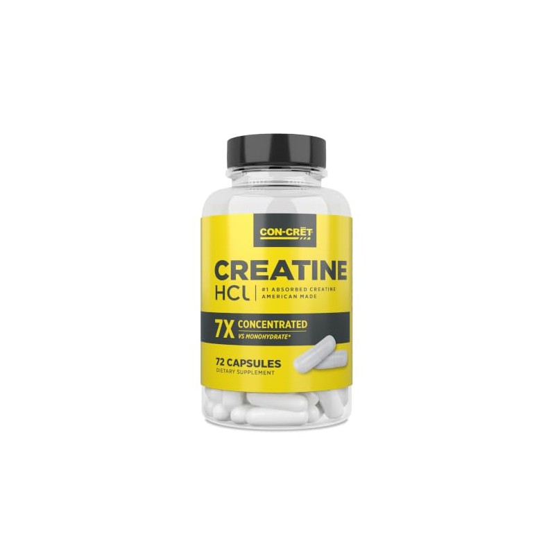 ConCret, 72 Capsules, Micro-Dosing Creatine