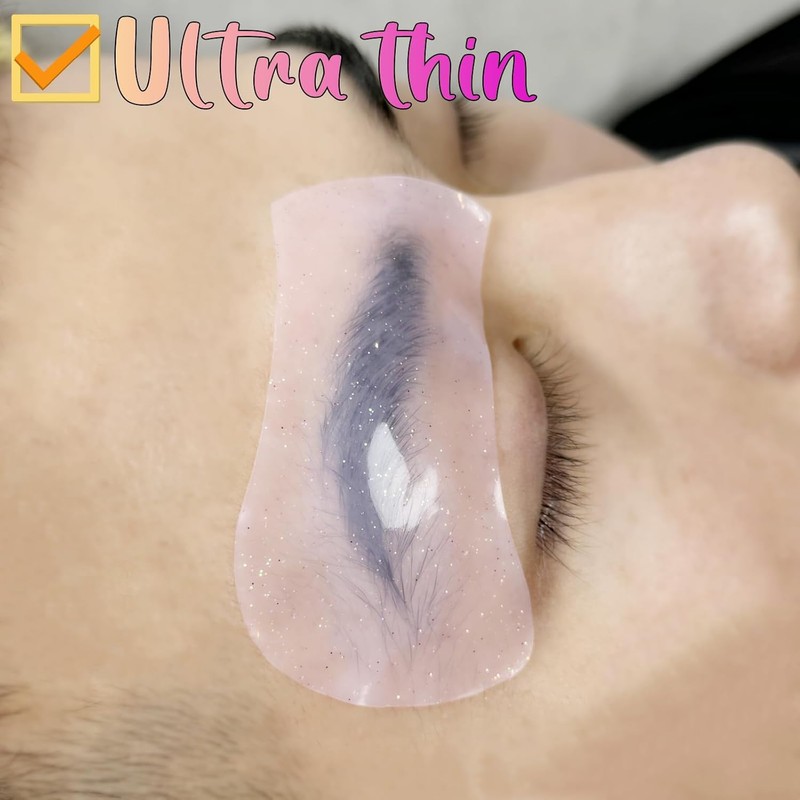 ICONSIAM Parche De Permanente Para Cejas Protector De Silicona Para