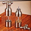 Mini Pepper Mill Stainless Steel Manual Salt Grinder Spice Grinding