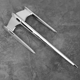 Tbest Car Interior and Exterior Decoration ModificationFront Trim Chrome Decoration Motorcycle Refitting Fit for Goldwing GL1800 F6B VTX1300 VTX1800