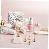 FOMIYES 10pcs Magnetic Nail Stands with Elegant Turquoise Base Stable