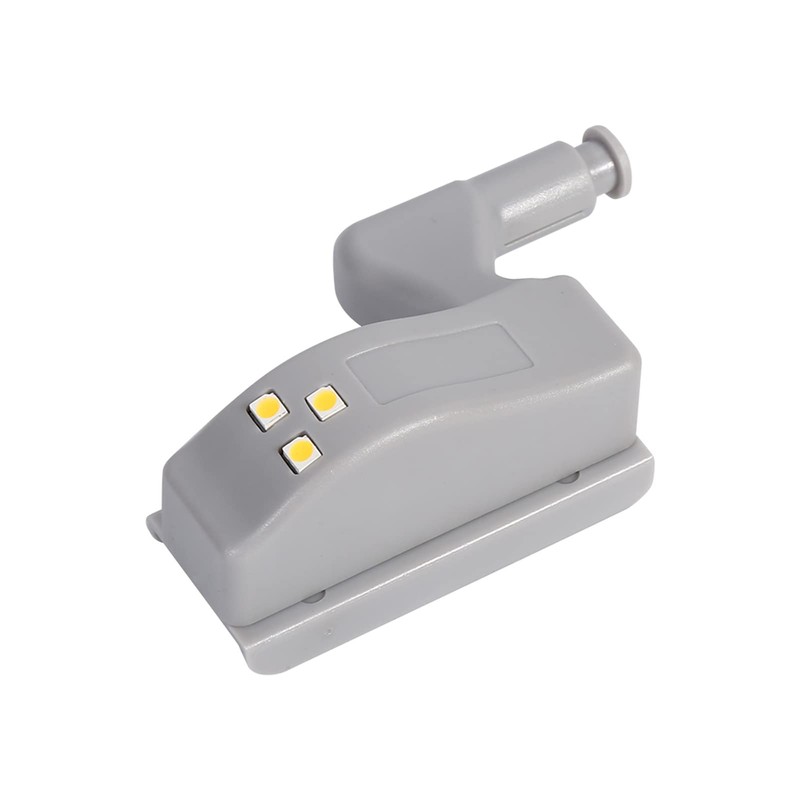 SEAFRONT 10 Pieces Hinge LED Sensor Light for Cabinet Doors,