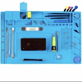 Kingsdun 45X30cm Watchmaker's Silicone Rubber Desk Mat Pad Anti-Slip Jewelry Watch new
