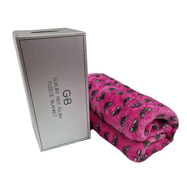 Giggles & Bubbles Boys Girls Glow in The Dark Throw