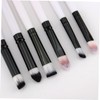 Baluue 20pcs Makeup Brush Set White Eyeliner Brush Portable Eye