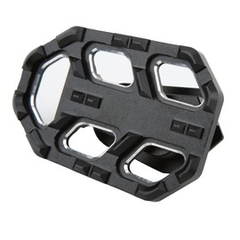 Acouto Extensión de Clavija de Freno de Pie de Motocicleta Repuesto de Aleación de Aluminio CNC para G310GS 17-2020, Reposapiés Ancho de Motocicleta Extensor de Pedal de Freno (negro)