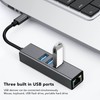 USB C to Ethernet Adapter Fast Data Transfer USB3.0 to