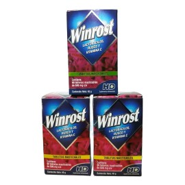 Lactobacilos, Rusco Y Vitamina C, C/90 Tabletas Mast Pack3
