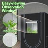 24"x24"x55" Grow Tent for Indoor Plants 600D Mylar Hydroponic High