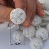 BenefitUSA 9" White-Ball Bungees Cord Tarp Party Tent Tie Downs