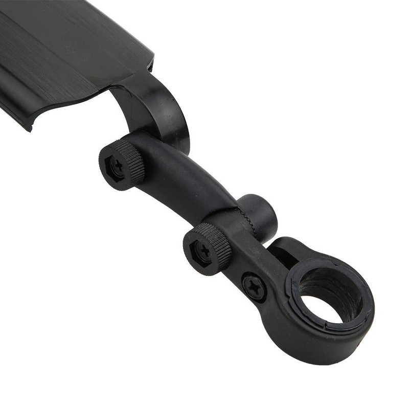 Alomejor Telescopic Folding Bike Mudguard Set Plastic Outdoor Mudguard Bicycle