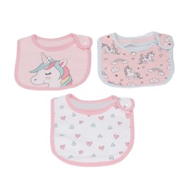 Bibs, Baberos para Bebés Absorbentes con Cierre a Presión Baberos Para Bebe Niño Baberos Para Bebe Niña Fáciles de Limpiar para recién nacidos, baby showers y futuras mamás