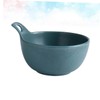 KICHOUSE Portable Stylish Ceramic Salad Bowl Kitchen Bowl for Salad
