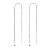 4pcs Sterling Silver Ear Threader Earrings Long Chain Earring Thread