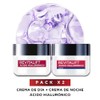 LOral Paris Rutina facial hidratante Revitalift cido Hialurnico (2 piezas)