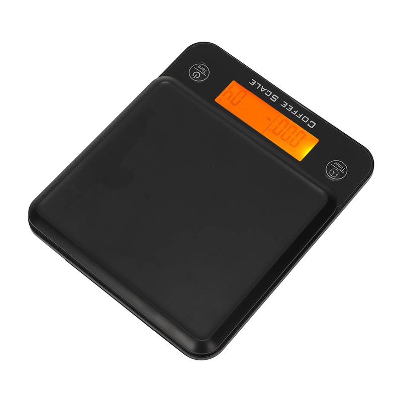 Coffee Scale Kitchen Electronic LCD Display Automatic Timing for Food