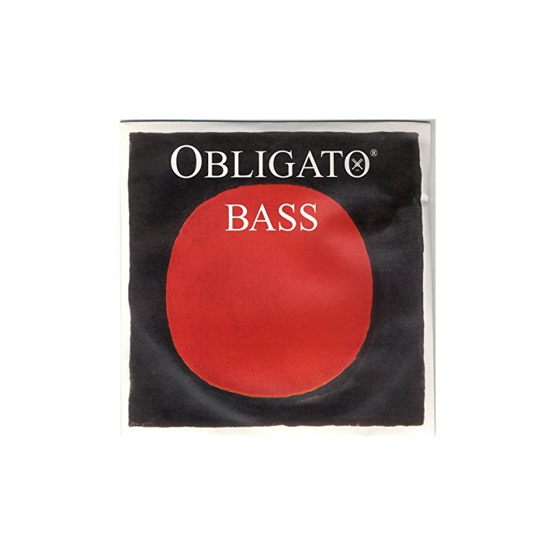 Obligato Contrabass String E-Line Synthetic Core 3/4 Chrome Steel Wound
