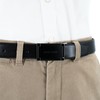 Pierre Cardin Men's Suit Belt 35 mm Cowhide Black, black
