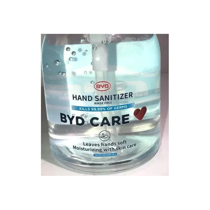 BYD Care Hand Sanitizer Rinse Free Large 1ea 16.9oz Blt