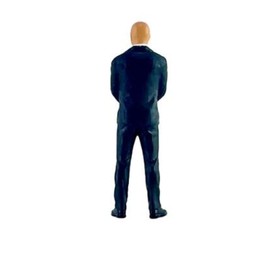 Dickly 4x People Figurines Mini Models Solid 1:64 Scale People Figures Painted Figures for Family