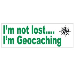 Geocaching Bumper Sticker #D276