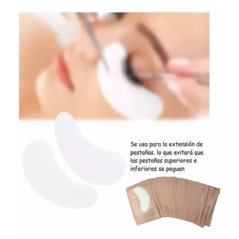 Gala Parches De Gel Gala Rosa Extensiones Pestañas 100 Pz
