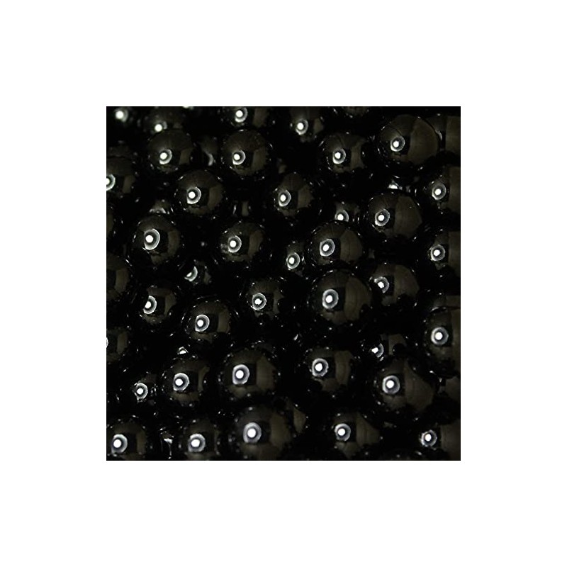 Mega Marbles Replacement Game (30 Piece), Black, 14mm