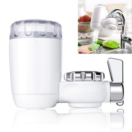 Faucet Filtro de agua, Cheelom Grifo de Filtro purificador de agua, dispositivo para el hogar de purificación, grifo de la cocina, con avanzado filtración de agua, Se adapta a los grifos estándar.