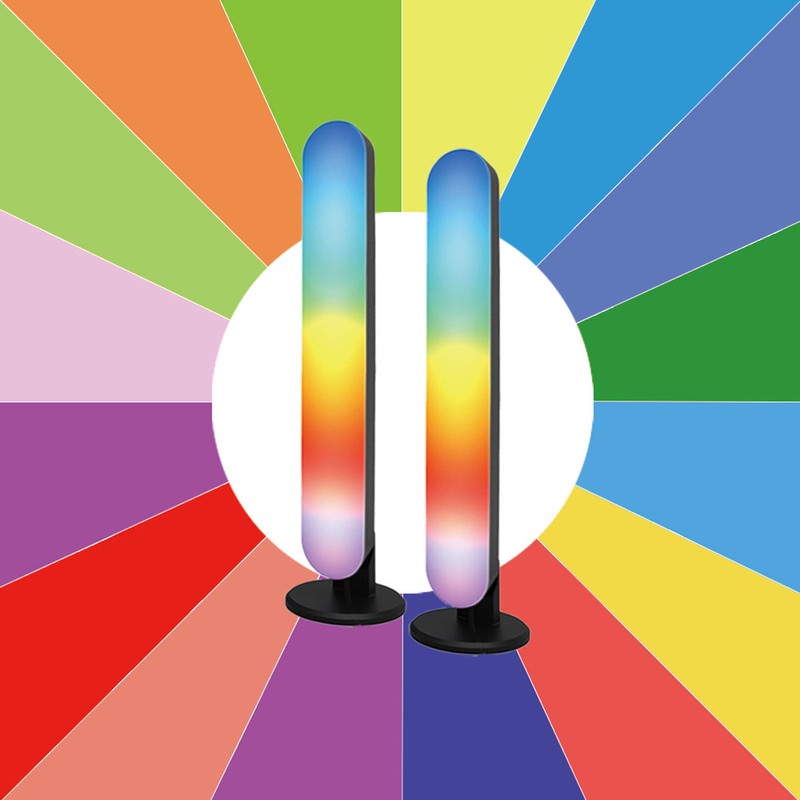LED Light Bar RGB Dimmable Bluetooth Remote Control Desktop Ambient