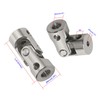 Ohamtes 2Pcs shaft diameter 3mm to 5mm universal coupling Rotatable