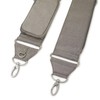 Baggallini Women's Utility Crossbody Strap, Sterling Shimmer, One Size