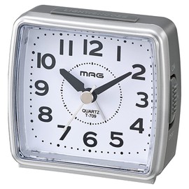 Mag Small When Attire (kozirou) Analog Mini Alarm Clock Silver T – 709 SM