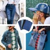 5 Pcs Iron on Patches for Jeans 3.7 x 5