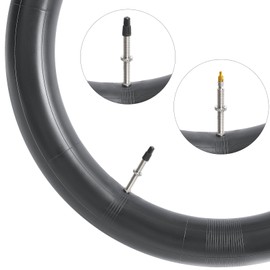 YunSCM 2-Pcs 28/29" Bike Tubes 28/29x2.125/2.40 (57/64-622) Bicycle Inner Tubes FV48mm Presta Valve Compatible with 28/29x2.125 28/29x2.20 28/29x2.25 28/29x2.30 28/29x2.35 28/29x2.40 Bike Tyre Tubes