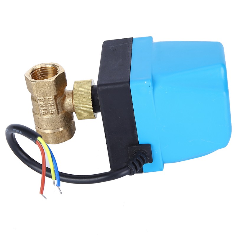 Electric Ball Valve 2‑Way 3‑Wire 2‑Control IP68 Protection Synchronous Motor