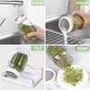 Complete Sprouting Jar Kit| 2 Wide Mouth Mason Jars, 316