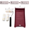 Bates Choice 5-Piece 4" Paint Tray Roller Brush Set Kit