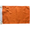 NWFlags Plain Orange Flag 18" x 12" 75d Premium Polyester