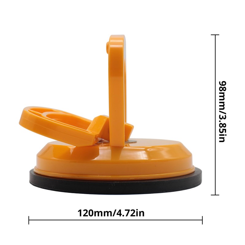 YQXIUTE Glass Suction Cups Plastic Suction Cup - Durable Yellow