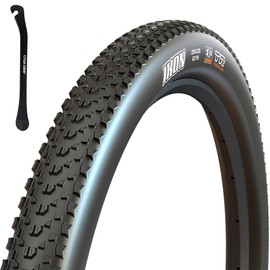 MAXXIS Ikon 27.5"x2.2" 3C MaxxSpeed Mountain Bike Tire with EXO Puncture Protection Bundle with Cycle Crew Tire Lever