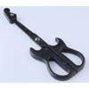 Nikken Cutlery Guitar Scissor SekiSound Black with a stand (Gift