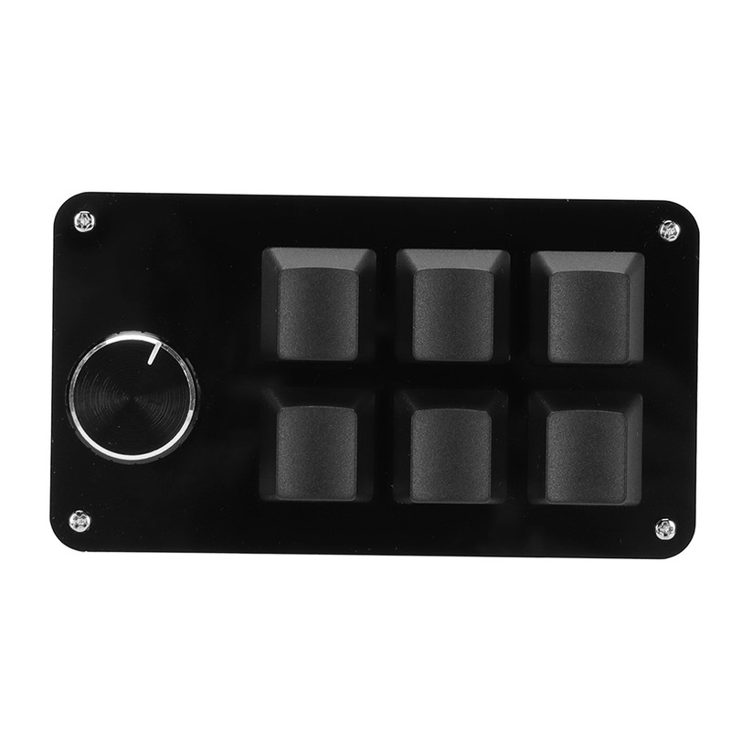 6 Keys Keyboard Red Switch Full Key Custom Plug and