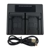 LED Dual USB Camera Charger for BN-VG107 BN-VG107U BN-VG107US BN-VG114U