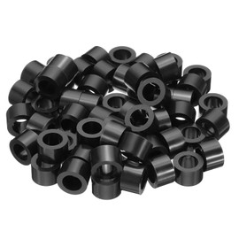 PATIKIL M10 Round Electrical Outlet ABS Spacers Washer, 60 Pcs 10.2mm ID, 16mm OD, 10mm Length Without Threaded,Switch and Receptacle Spacers Hardware for M10 Screws