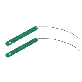 ZCZQC 2 unidades de antena WiFi de doble banda de 8dBi 2.4GHz 5.8GHz PCB con cable de 50 cm para tarjeta mini PCIe