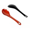 JapanBargain 4 Pack Japanese Red Black Serving Soup Spoon 2382x4