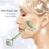 Rodillo de jade natural y juego de gua sha